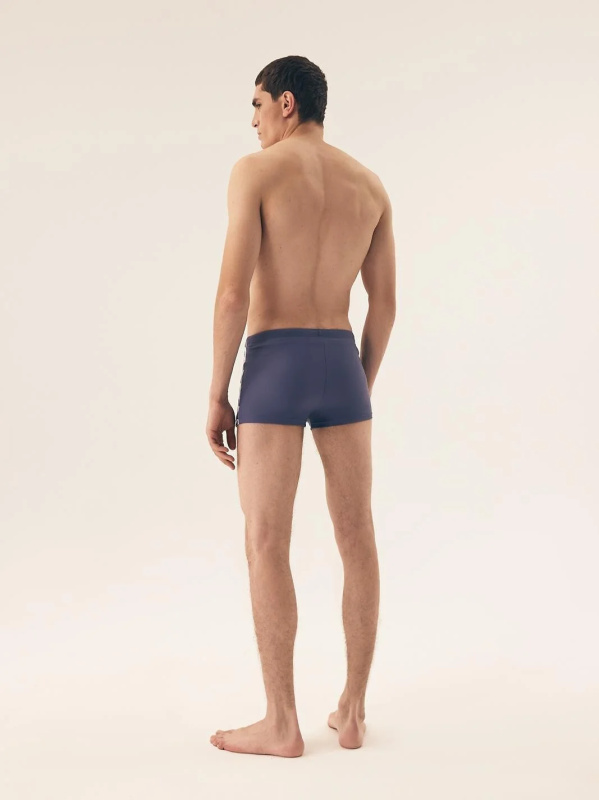 Henderson 42641 Rizikové plavecké boxerky M-4XL ocelově modrá 3XL