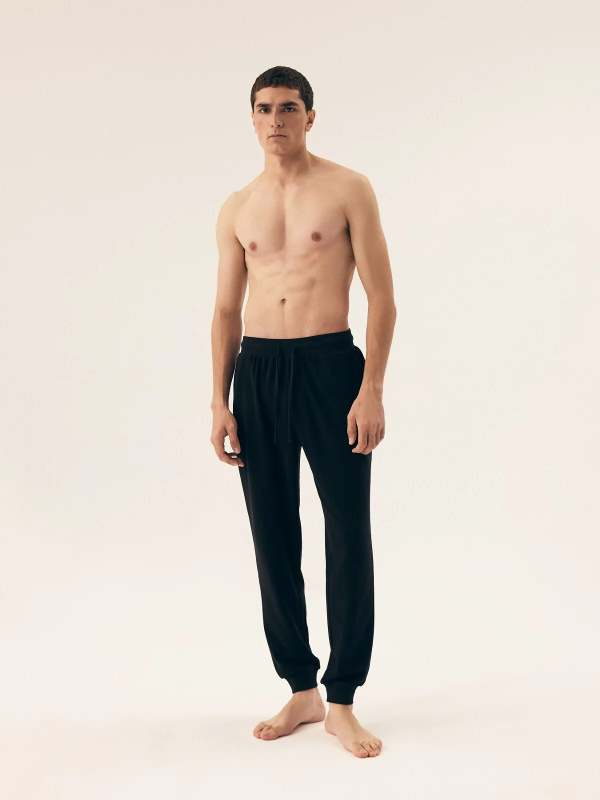 Pyžamové kalhoty Henderson 42643 Direct M-3XL černá M