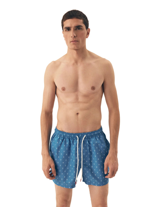 Pánské plavky 42615 Rook - HENDERSON světle modrá 4XL