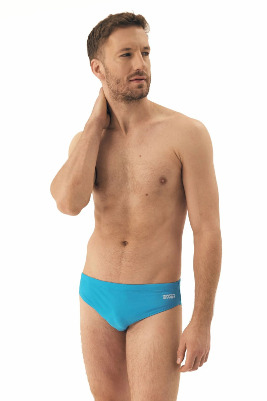 Pánské plavky 43191 Rock 2 blue - HENDERSON světle modrá 4XL