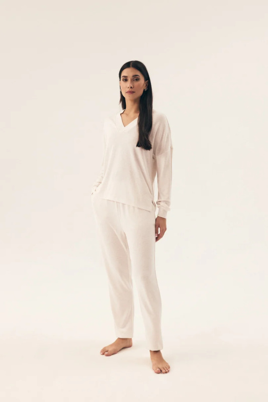 DÁMSKÉ DOMÁCÍ OBLEČENÍ BOAR 43017 SS25 písek XL