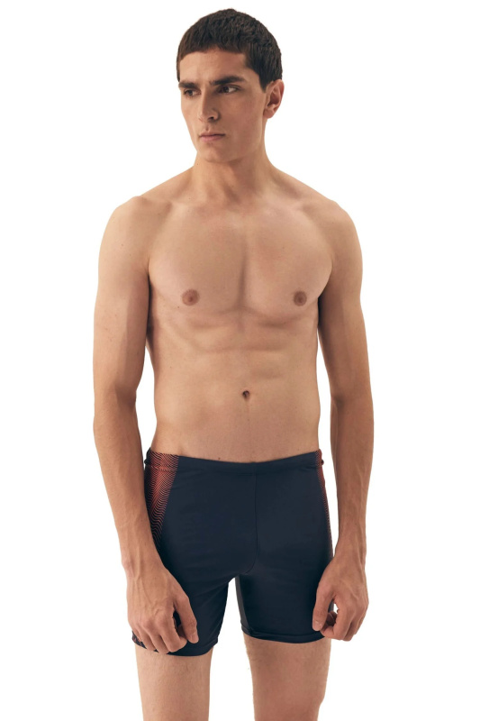 Pánské plavky 43343 Radon 3 - HENDERSON tmavě modrá M