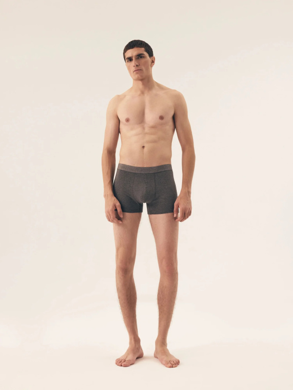 Pánské boxerky 2 pack 42962 Move - HENDERSON šedá XXL