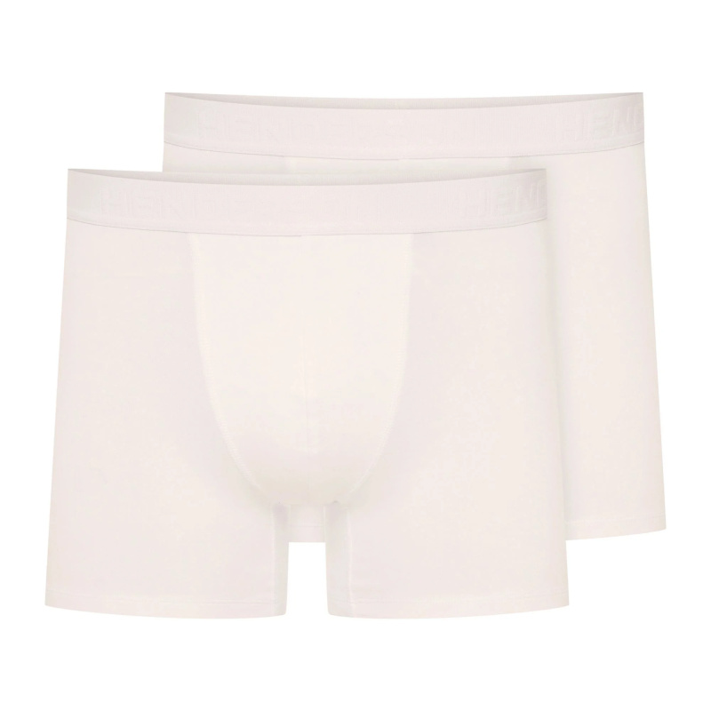 Pánské boxerky 2 pack 43327 Move - HENDERSON bílá 3XL