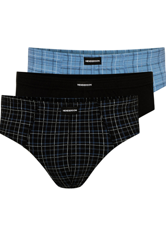 Pánské slipy Henderson 1446-K653 3PACK Barva: Vícebarevná, Velikost: XXL