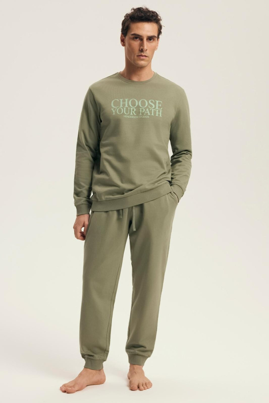 Henderson 43484 Your Homewear pyžamo M-3XL Armáda XXL