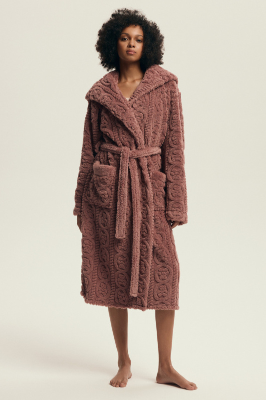 DÁMSKÝ ŽUPAN DARLENA 43592 AW25 tmavě růžová XL/2X