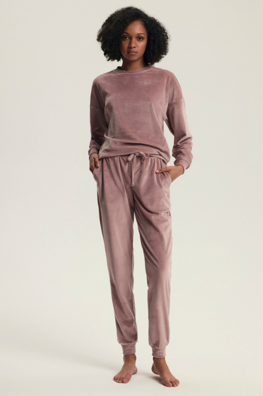 DÁMSKÉ PYŽAMO DELANIE 43722 AW25 růžová 2XL