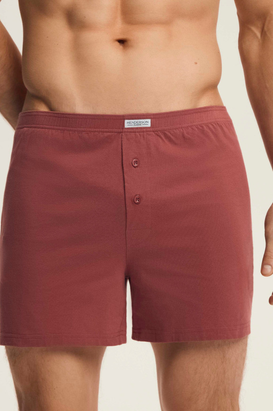 PÁNSKÉ BOXERKY 43354 J/25 kaštanové L