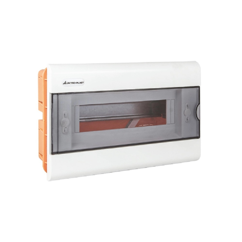 Modulová rozvodnice pod omítku SRp-12 (N+PE) kouřová, IP40