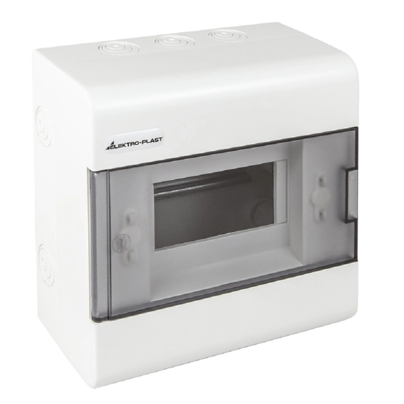 Modulová rozvodnice na omítku SRn-6 (N+PE) kouřová, IP40