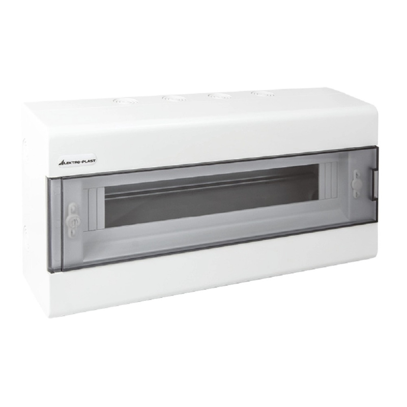 Modulová rozvodnice na omítku SRn-18 (N+PE) kouřová, IP40