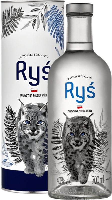 Dębowa - Vodka Crystal RYS 40% 0,7l