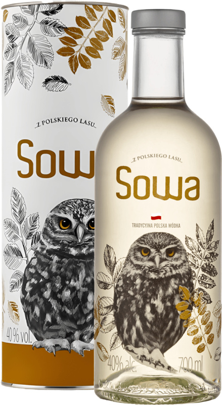 Dębowa - Vodka Golden SOWA 40% 0,7l