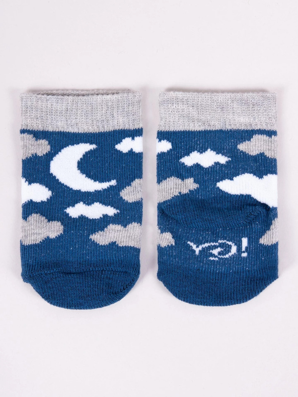 Chlapecké bavlněné ponožky 6-pack SKA-0123C-AA00 vícebarevné - Yoclub 6-9m