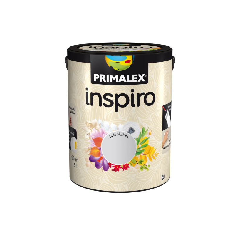 Primalex Barevný vnitřní malířský nátěr Inspiro holubí pírko 5 l