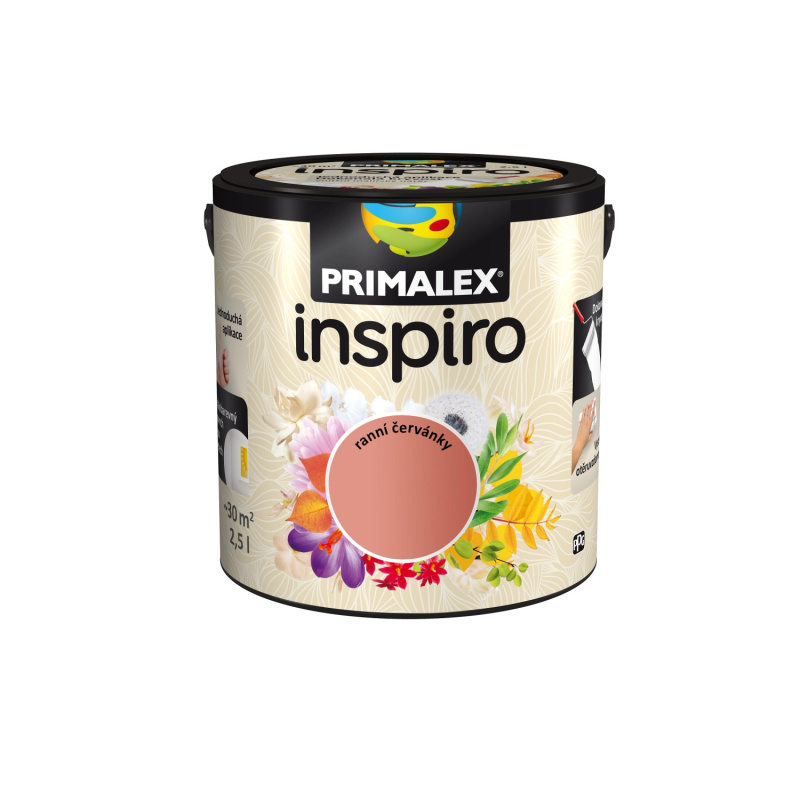Primalex Barevný vnitřní malířský nátěr Inspiro ranní červánky 2,5 l