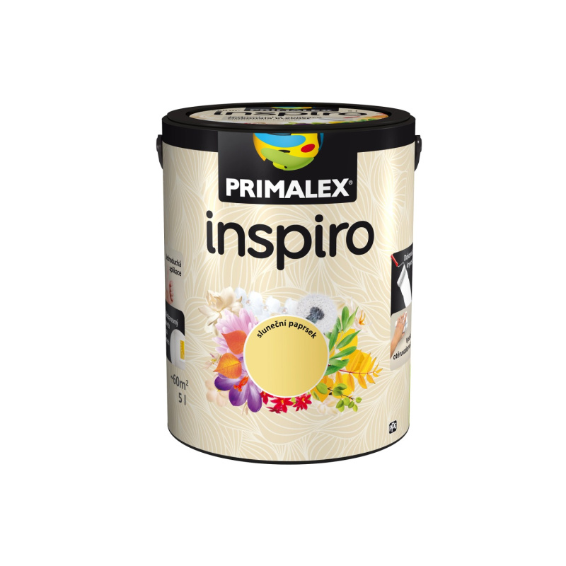 Primalex Barevný vnitřní malířský nátěr Inspiro sluneční paprsek 5 l