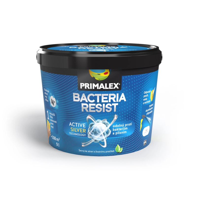 Primalex Vnitřní malířský nátěr Bacteria Resist bílý 9 l