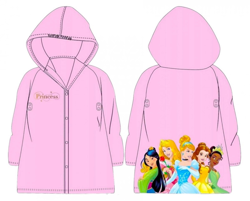 Dětská pláštěnka Disney Princezny – Velikost 1