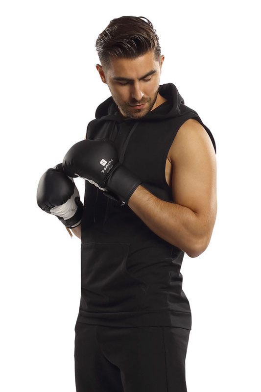 Sportovní mikina Reviver F5549 Barva: Černá, Velikost: XL