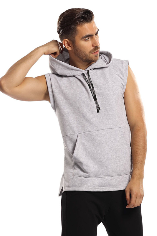 Sportovní mikina Reviver F5551 Barva: Šedá, Velikost: XL