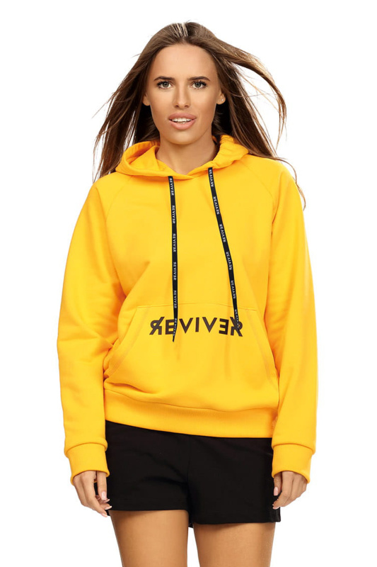 Dámská mikina Reviver F5600 Barva: Žlutá, Velikost: L/XL