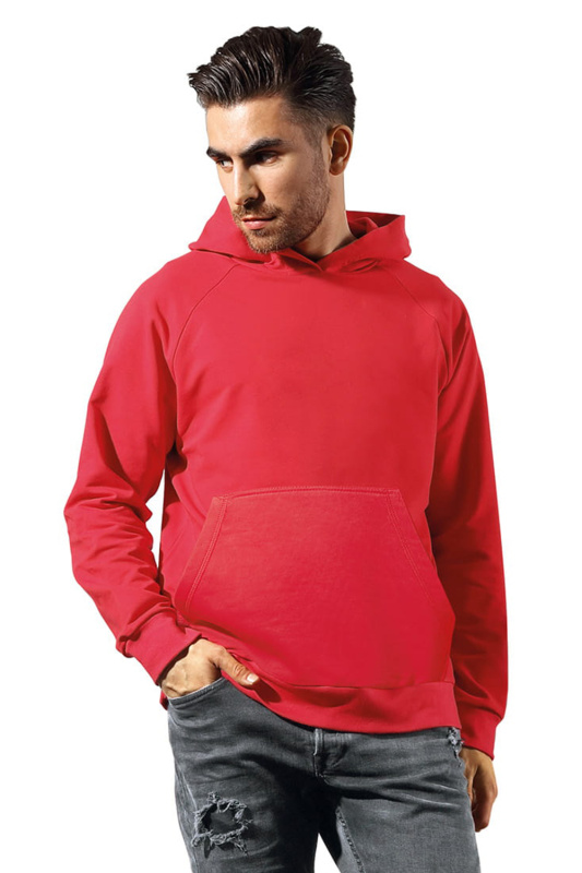 Pánská mikina Reviver F5604 BP Barva: Červená, Velikost: XL