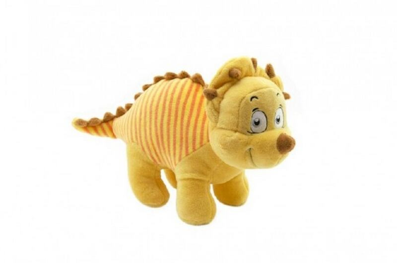 Dinosaurus žlutý plyš 30cm v sáčku