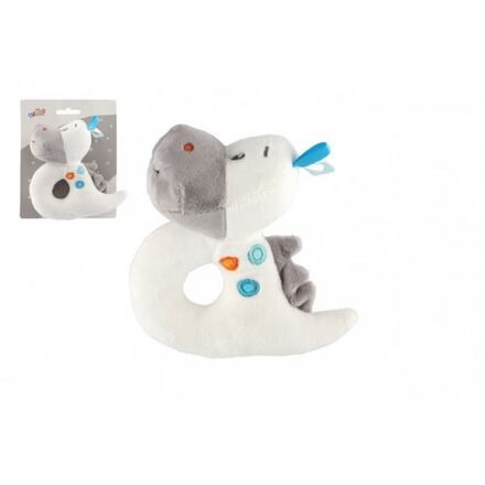Teddies Dinosaurus chrastítko plyš 13cm