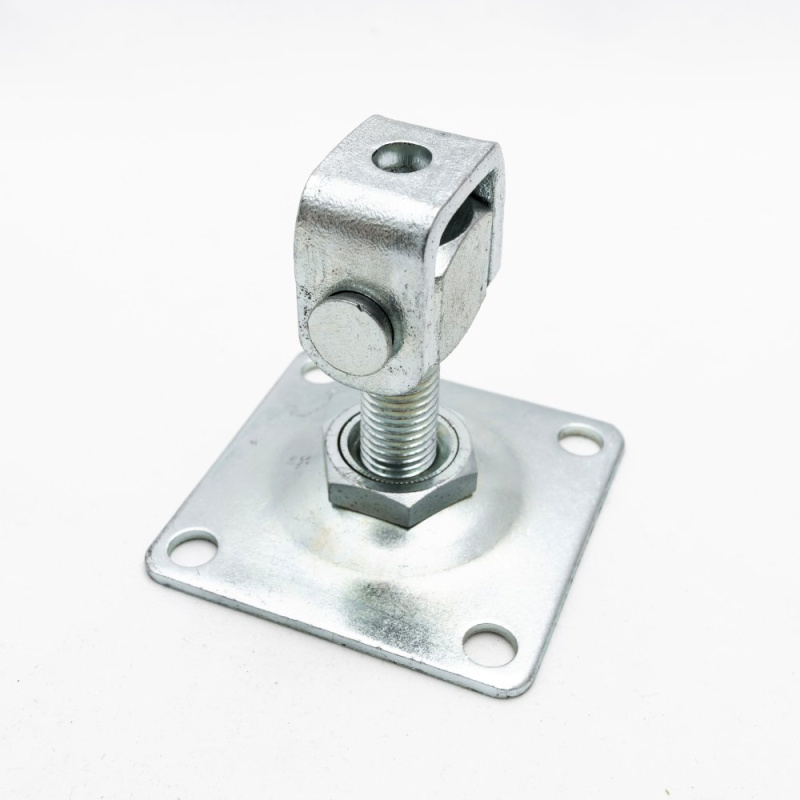 ADOBY ZRP 16/80 b Závěs stavitelný k přišroubování 80x80mm M16 bílý zinek