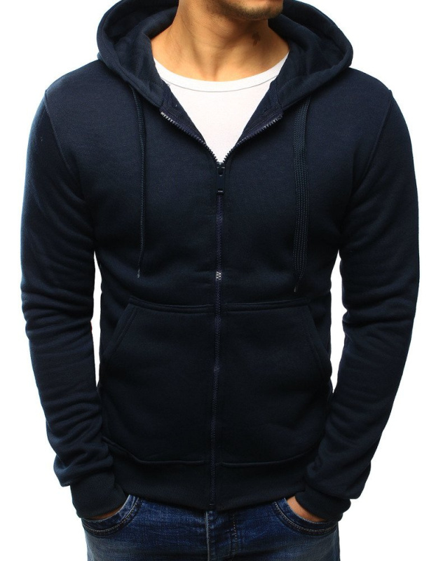 Pánská tmavě modrá mikina BX2195 velikost: L