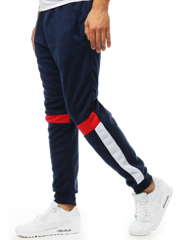 Pánské tmavě modré tepláky UX3544 XL