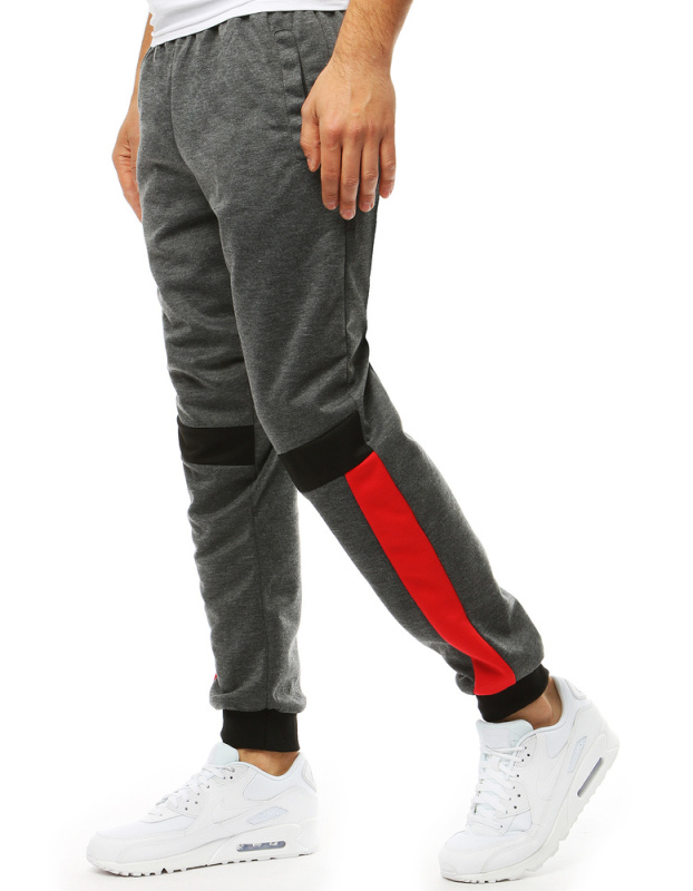 Antracitové pánské tepláky UX3543 XL