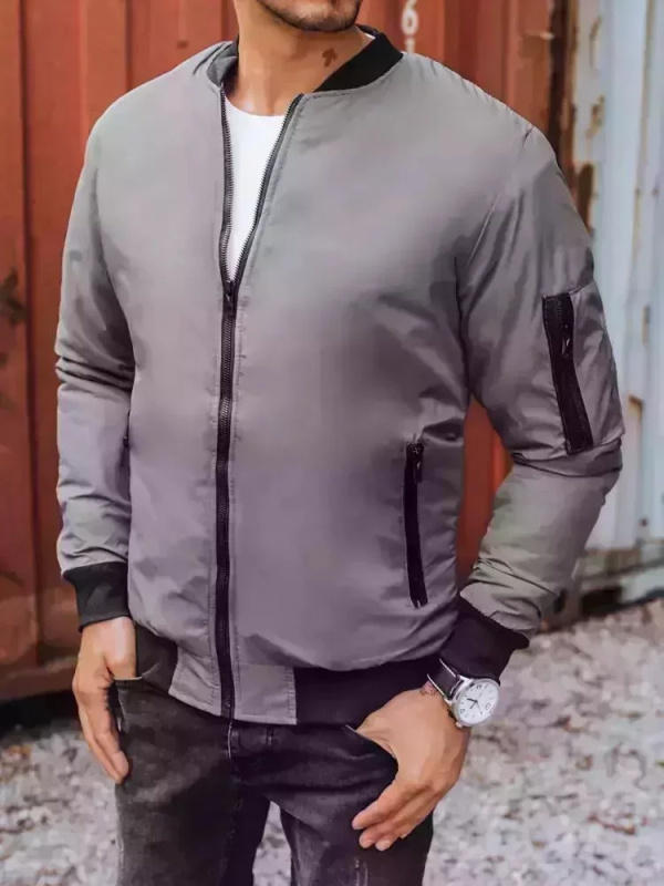 Pánská bombardovací bunda grafitová Dstreet TX3824 XL