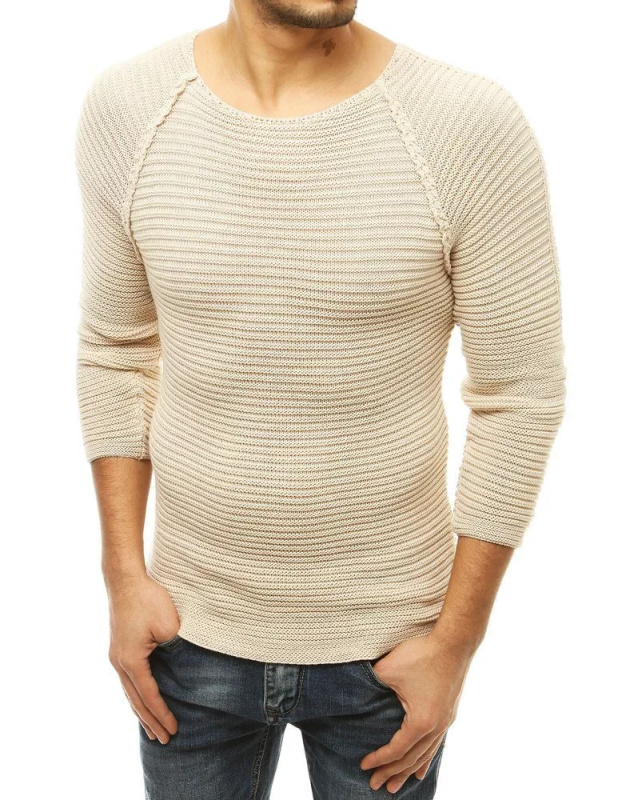 Pánský svetr béžový WX1578 XL
