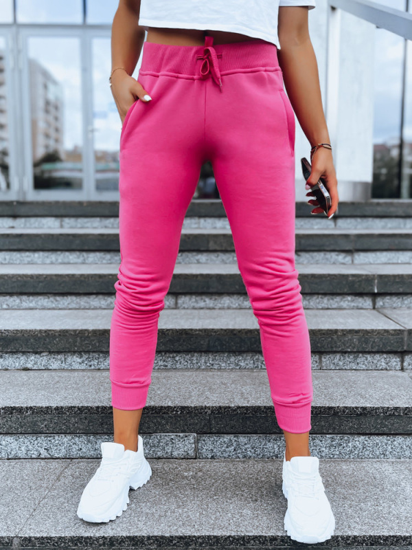 Dámské tepláky FITS růžové UY0208 XL