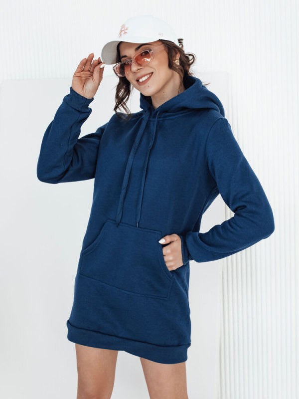 TIMMY mikina / šaty, tmavě modrá Dstreet EY1930 S