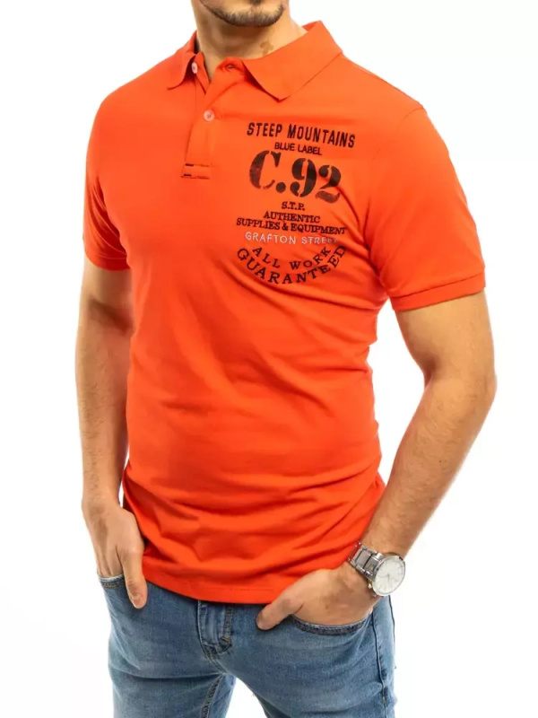 Pánské korálové polo triko Dstreet PX0460 XXL