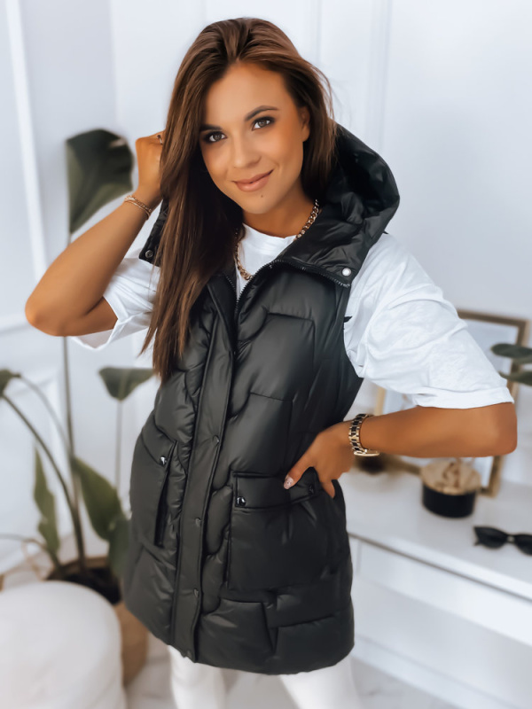 Dámská vesta WENDY černá Dstreet TY2826 L