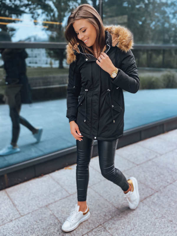 Dámská bunda parka NEXT Barva tmavě zelená DSTREET TY2890 Barva: Černá, Velikost: XXL