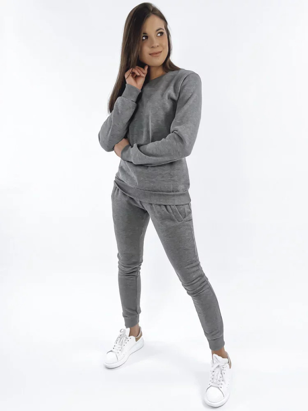 Set dámské mikiny FITT antracit AY0126 M