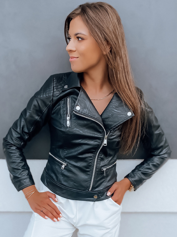 BLESS dámská bunda černá Dstreet TY2995 XXL