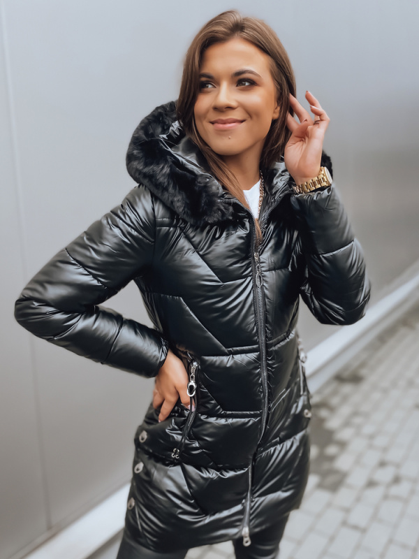 Dámská bunda KRISTA černá Dstreet TY3065 L