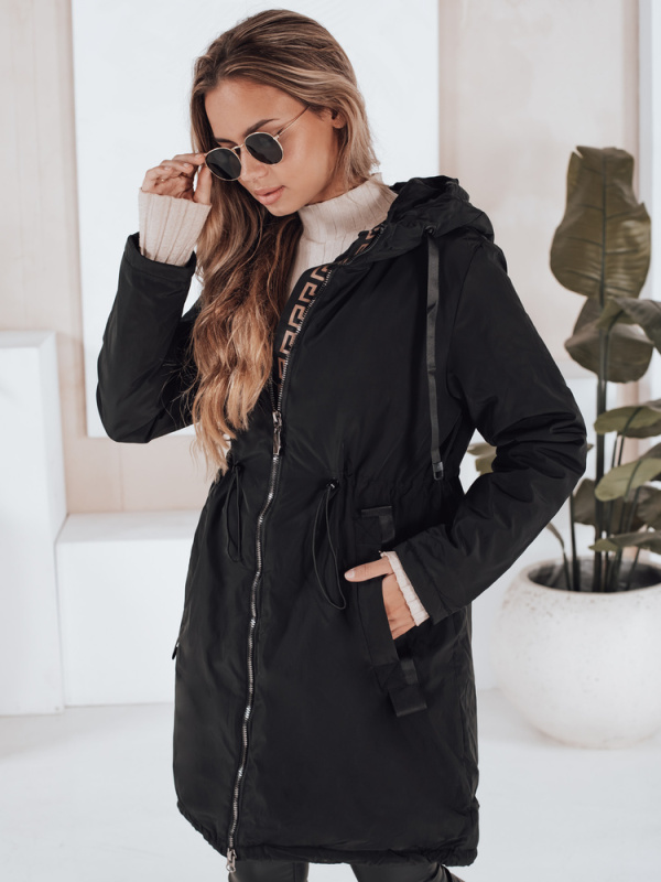 Dámská bunda parka VERONI černá Dstreet TY3233 XXL