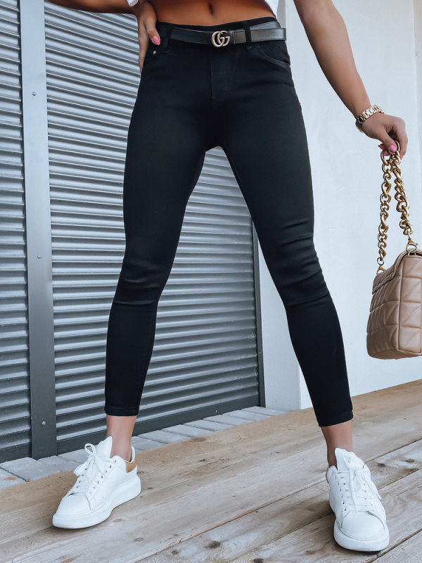 Dámské džíny ARLET černé Dstreet UY1292 Barva: Černá, Velikost: 29