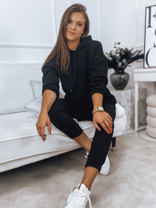 Dámská mikina KSENIIA PREMIUM černá Dstreet AY0707 M