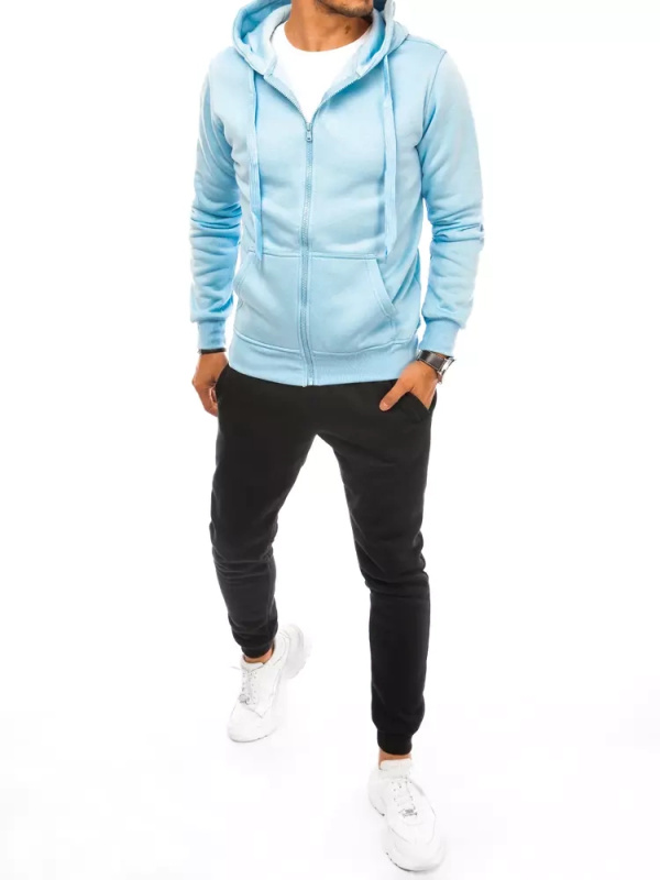 Modročerná pánská tepláková souprava Dstreet AX0635 M