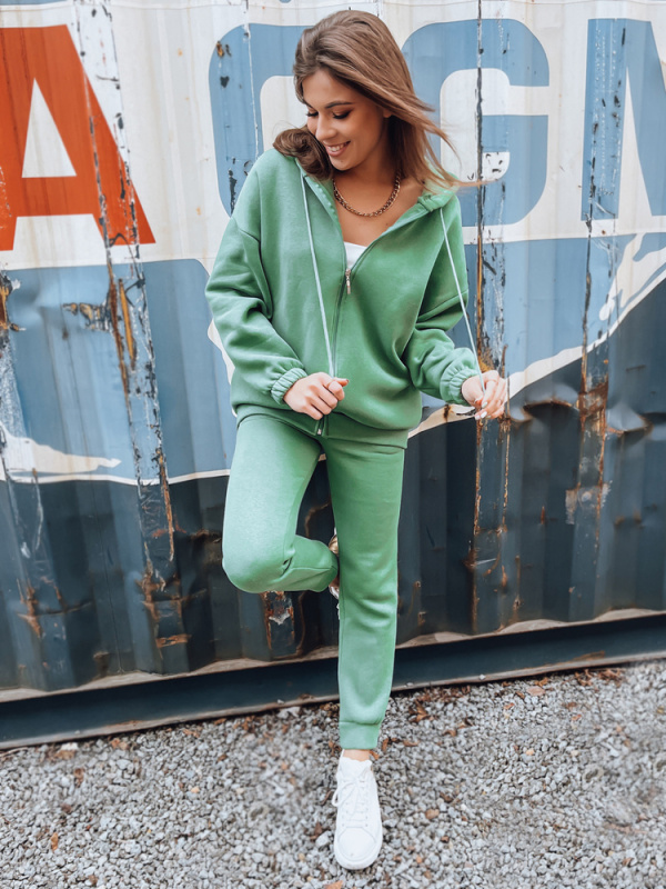 Dámská tepláková souprava AMILIA PREMIUM mint Dstreet AY0774 S