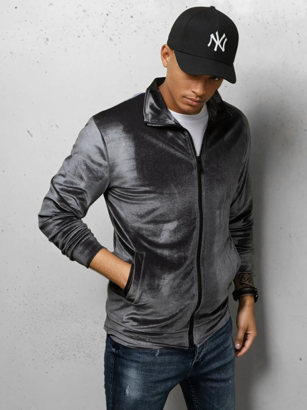 Dstreet pánská tmavě modrá mikina BX5537 XL